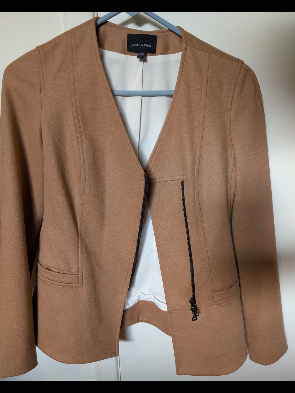 Judith & Charles Wool Blazer Jacket